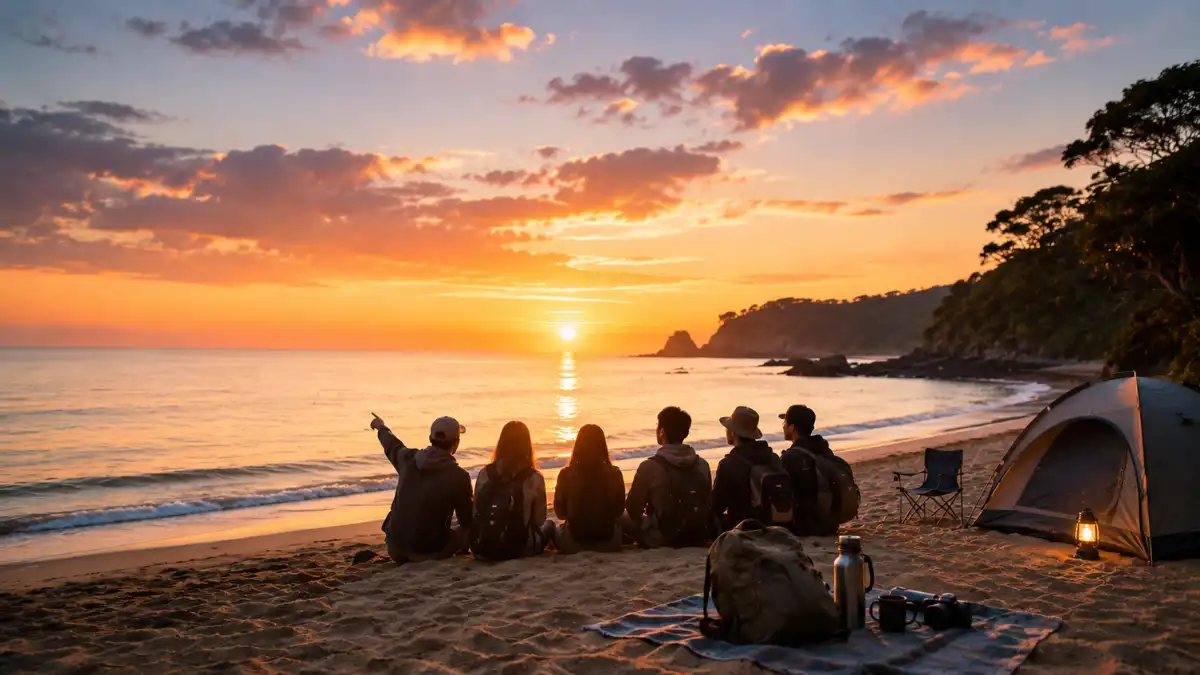 Jam Berangkat Outbound Sunrise