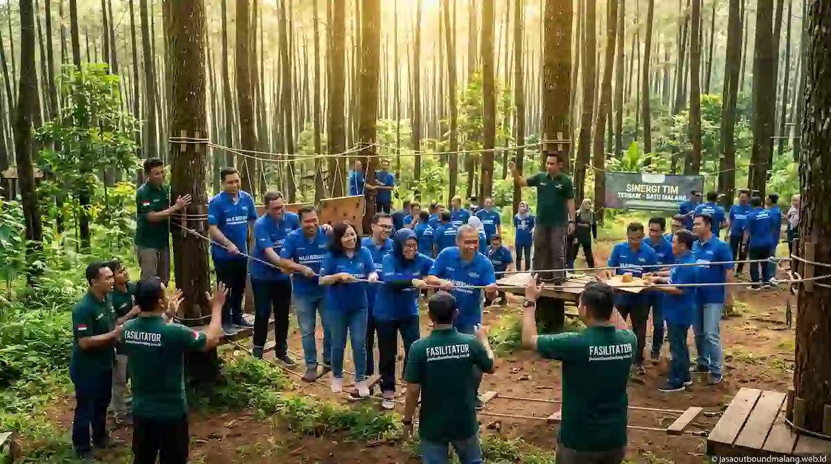 Jenis Program Outbound Sesuai Tujuan Tim