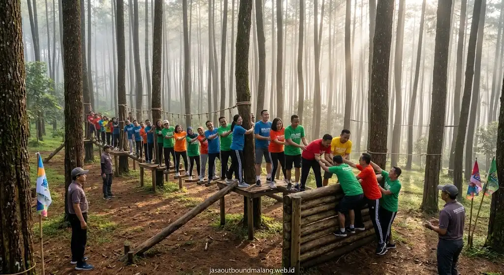 Lokasi Outbound Coban Rondo Pujon Kabupaten Malang Terfavorit 2026